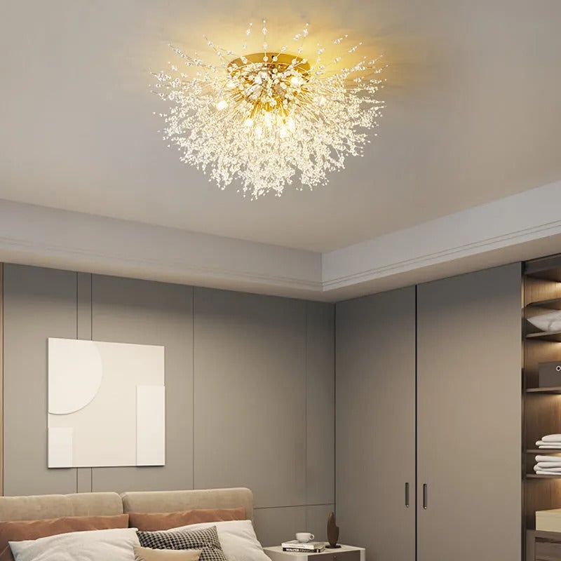 Lirex Vintage Lampa Wisząca Mlecz Fajerwerki
