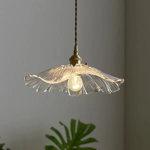 Lampa Sufitowa/Wisząca Lavor Flower ze Szkła