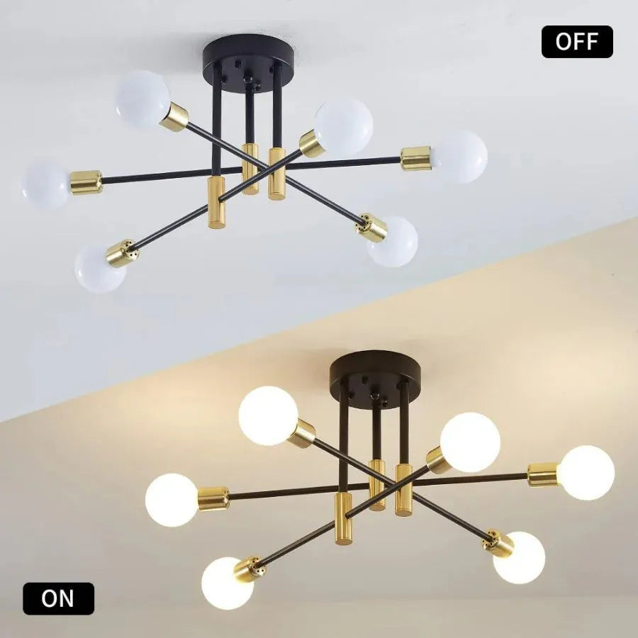 Bori Retro Satelitarna Lampa Sufitowa