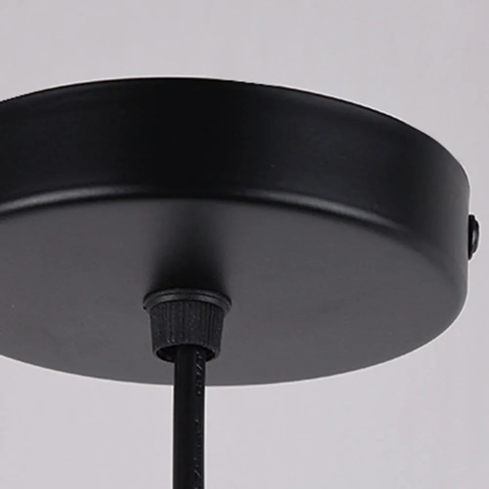 Lampa wisząca Norvia Szklana Kula Bursztynowy/Dymny Szary