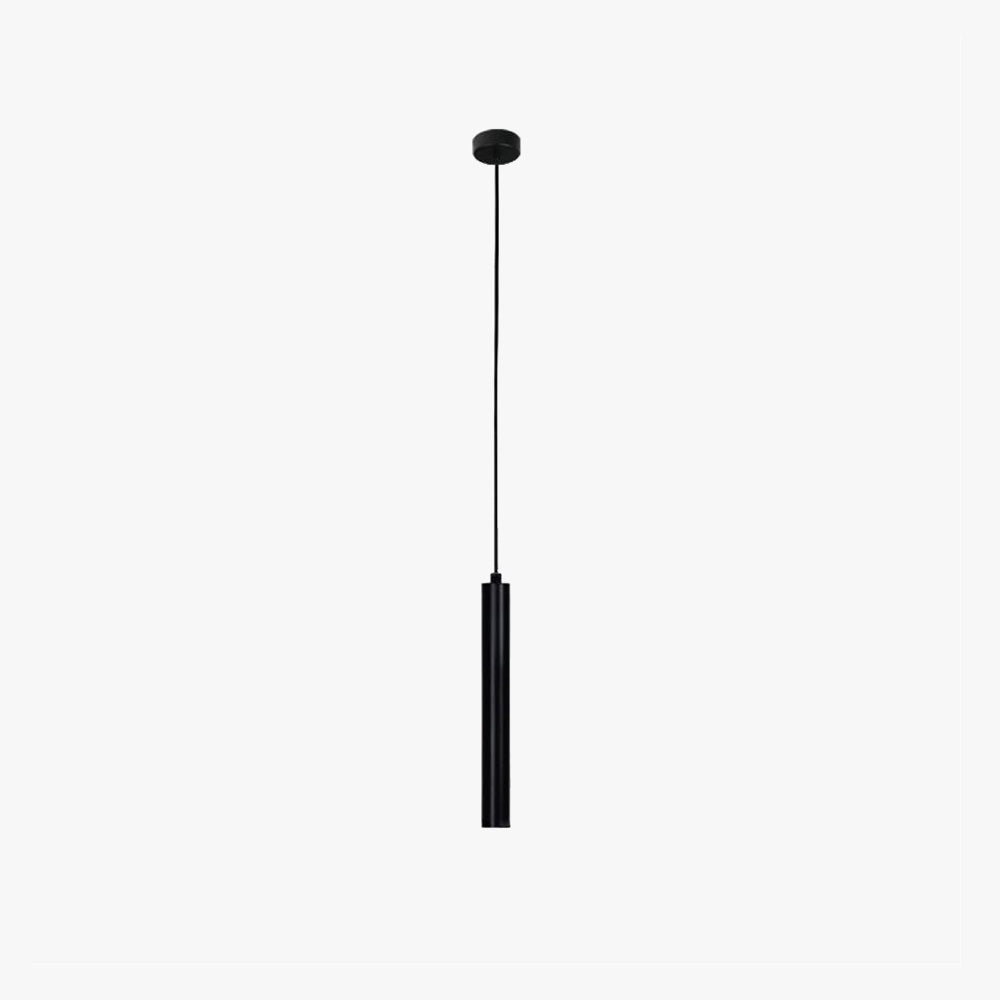 Selvor Lampa Wisząca Minimalistyczna Liniowa Czarna