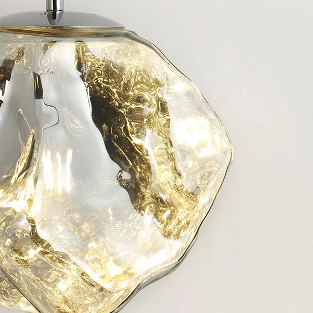 Kovire Szklana Lampa Wisząca, 4 Kolory