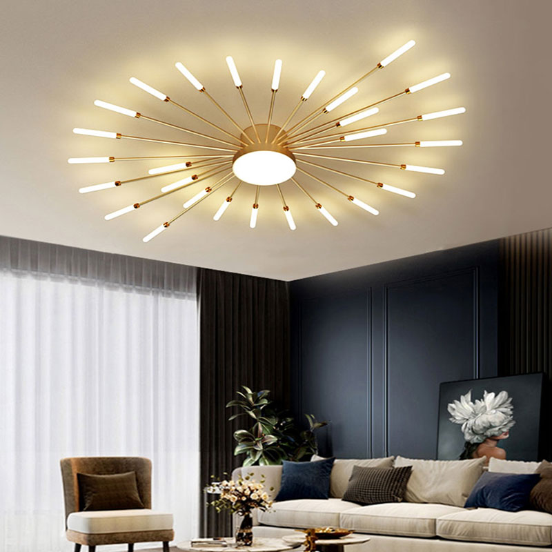 Nowoczesna Lampa Sufitowa LED Vexor 'Fajerwerki' do Dekoracji Domu