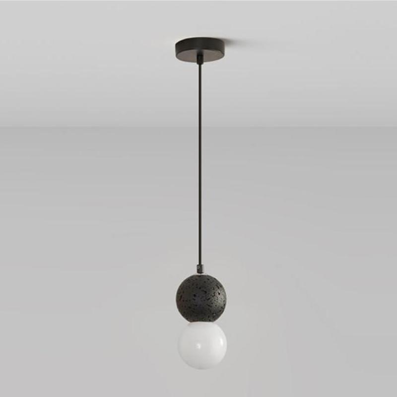 Nowoczesna Lampa Wisząca Orynth z Trawertynu