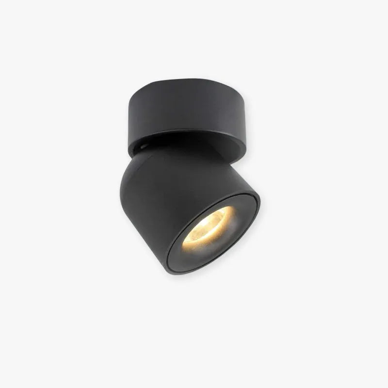 Lurix Spot Nowoczesna Lampa Sufitowa LED Natynkowa, Czarny/Biały