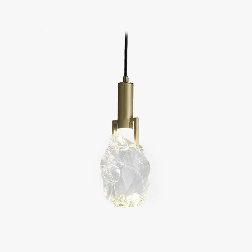 Lampa wisząca Elquin Kryształowa Cylindryczna