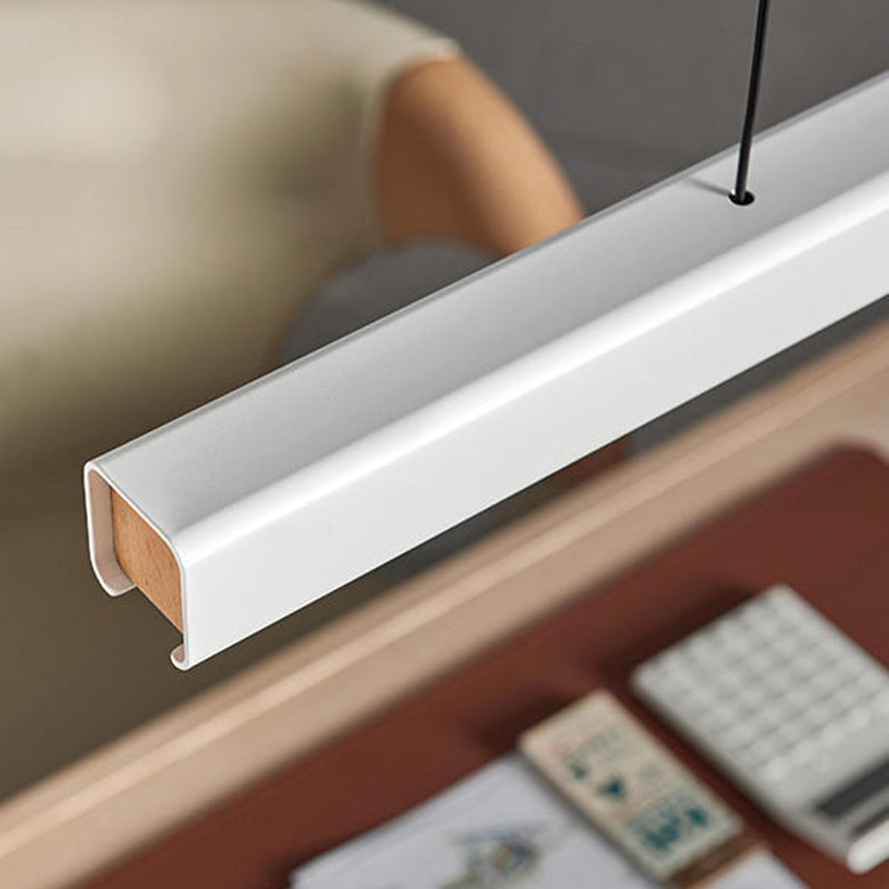 Eron Minimalistyczna Klasyczna Czarno-Biała Liniowa Lampa Wisząca