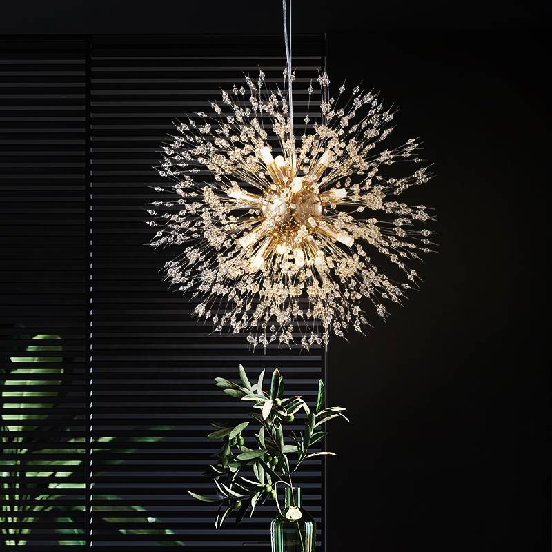 Lirex Vintage Lampa Wisząca Mlecz Fajerwerki