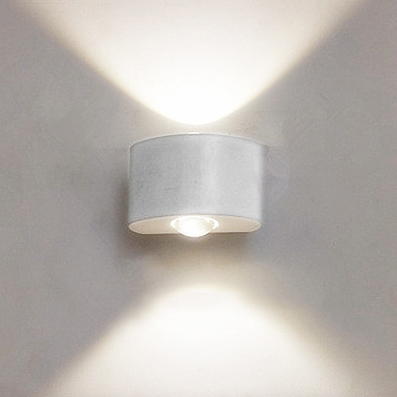Lampa ścienna Nirex Nowoczesna Prostokątna Zewnętrzna Fala Wodna