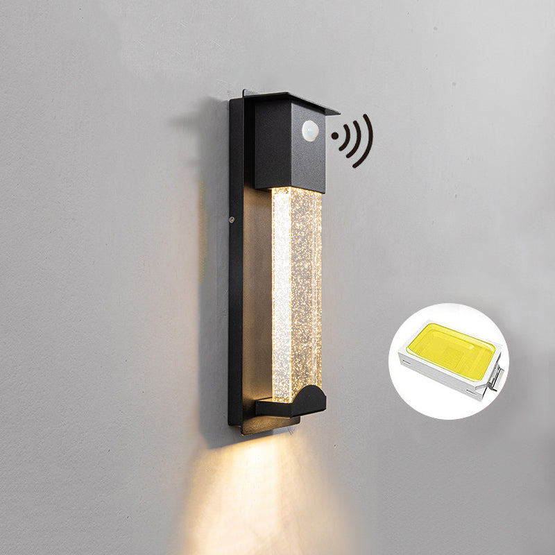 Lampa Ścienna Zewnętrzna Miraq, Światło Stałe/Z Czujnikiem
