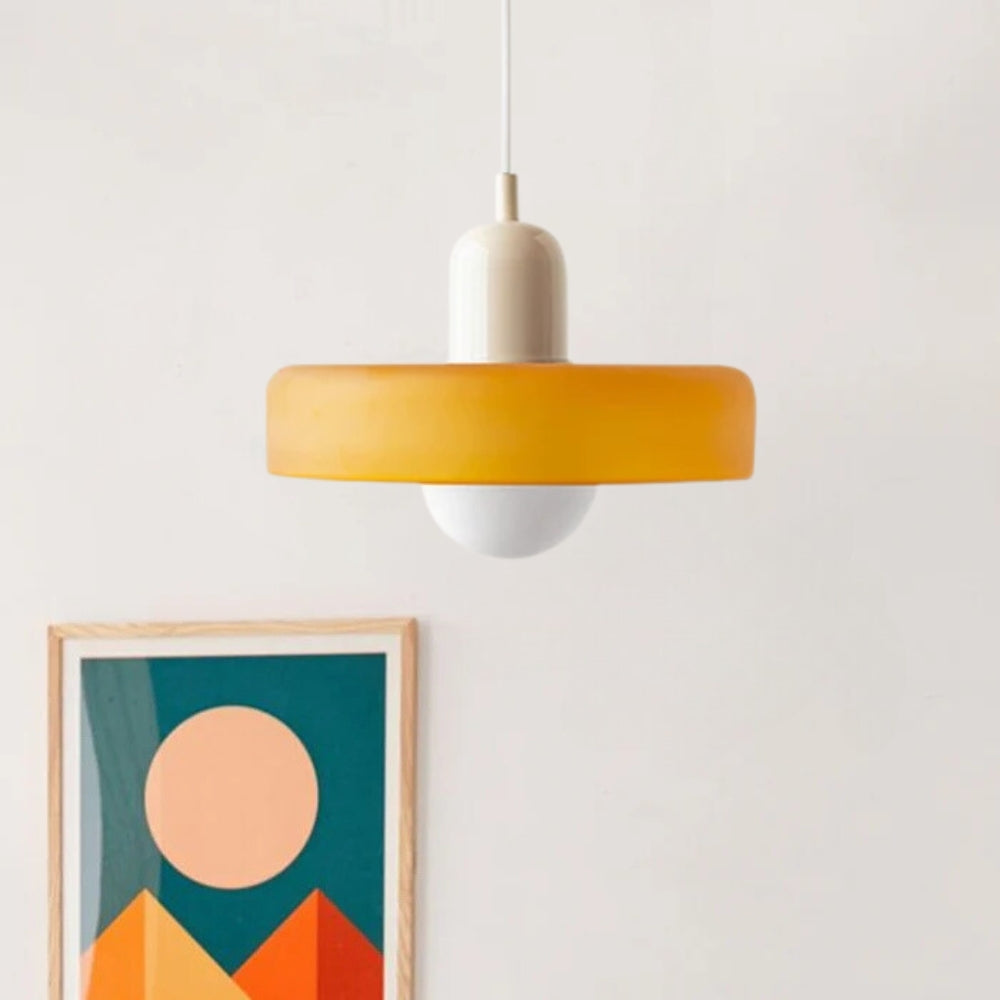 Lampa Wisząca Cavien Vintage Szklana