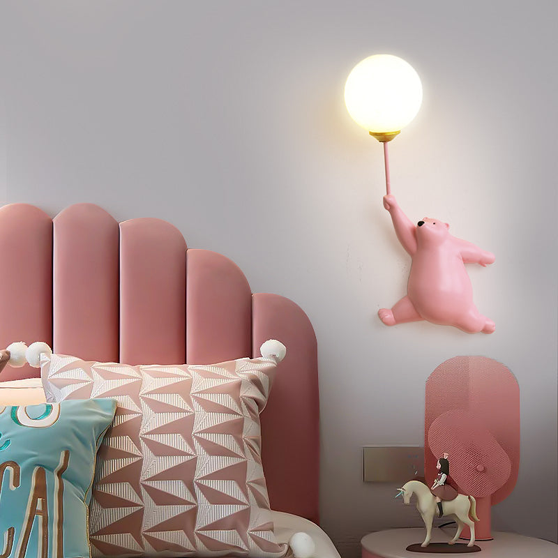 Lampa ścienna Dio Miś Balon