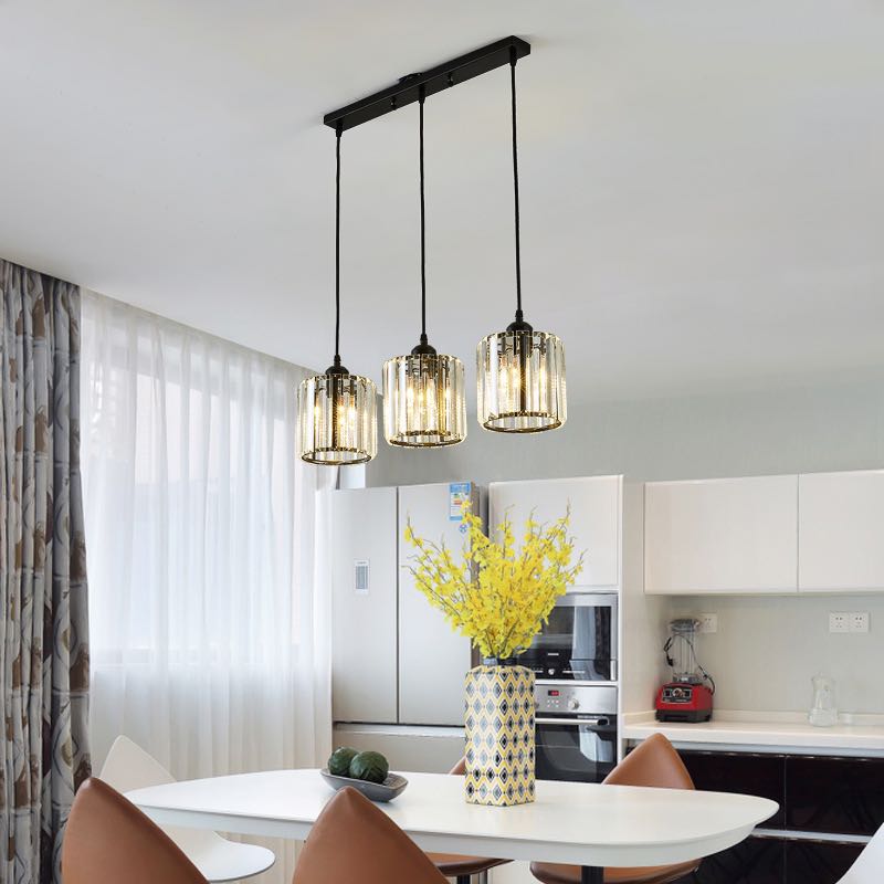 Lampa Wisząca Maruvo Nowoczesna Klastrowa Cylindryczne Szkło