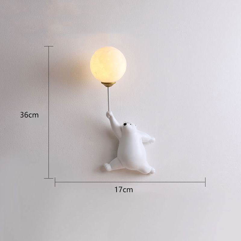 Lampa ścienna Dio Miś Balon