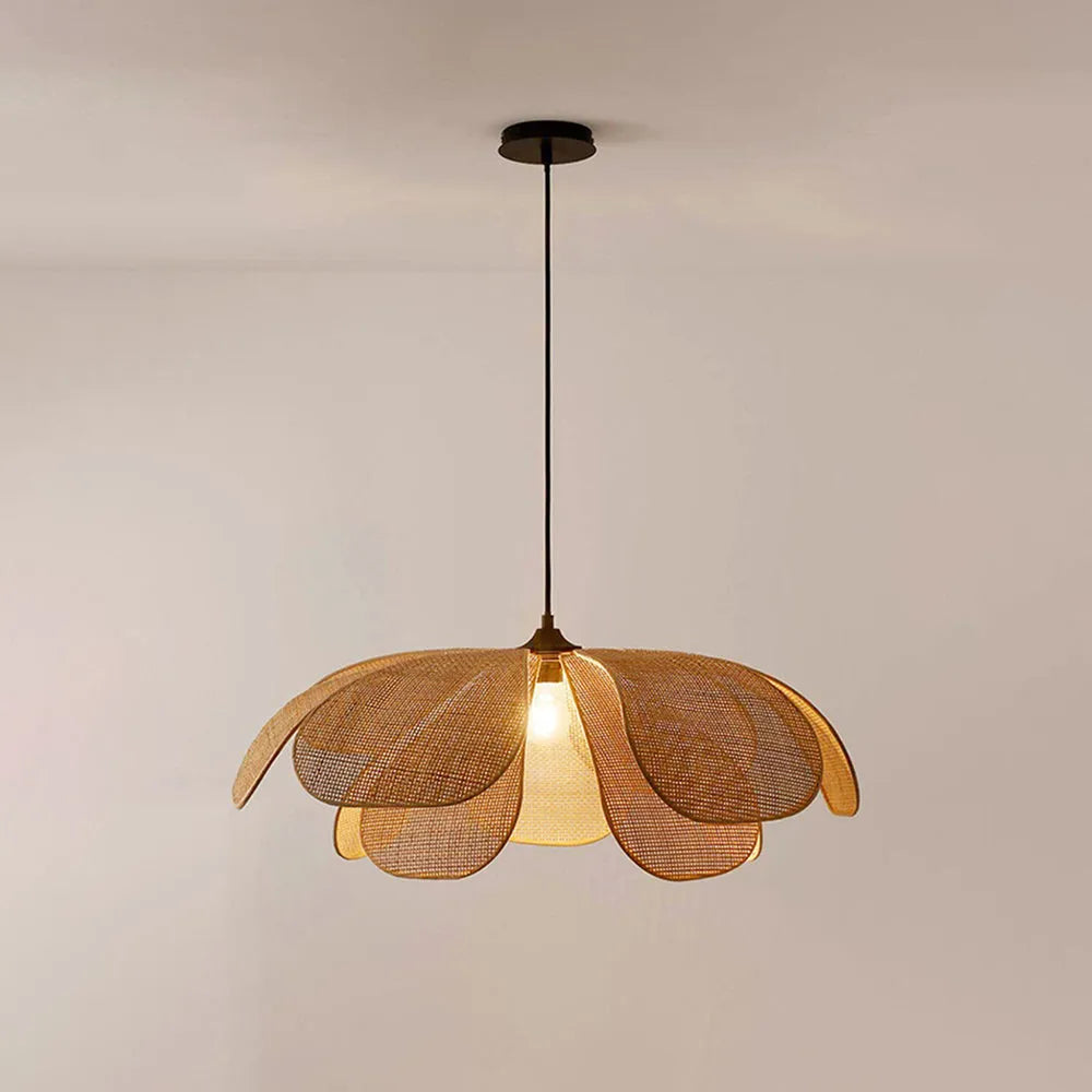 Lampa Wisząca Seli Ręcznie Robiona, Plecionka Rattanowa/Wierzbowa