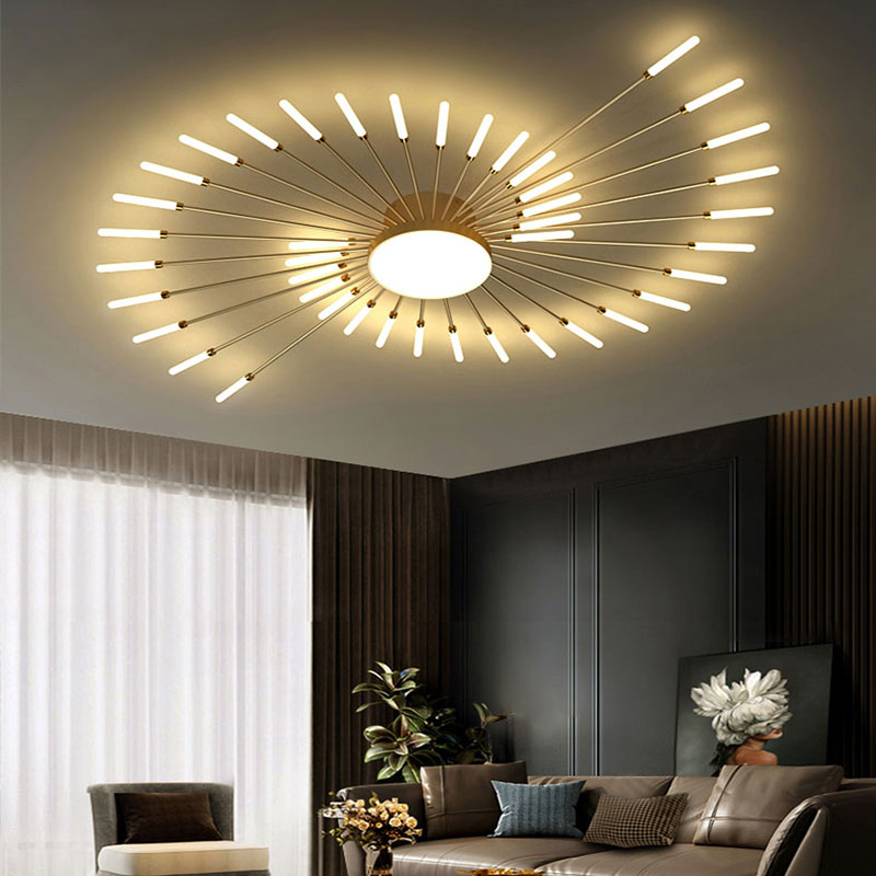 Nowoczesna Lampa Sufitowa LED Vexor 'Fajerwerki' do Dekoracji Domu