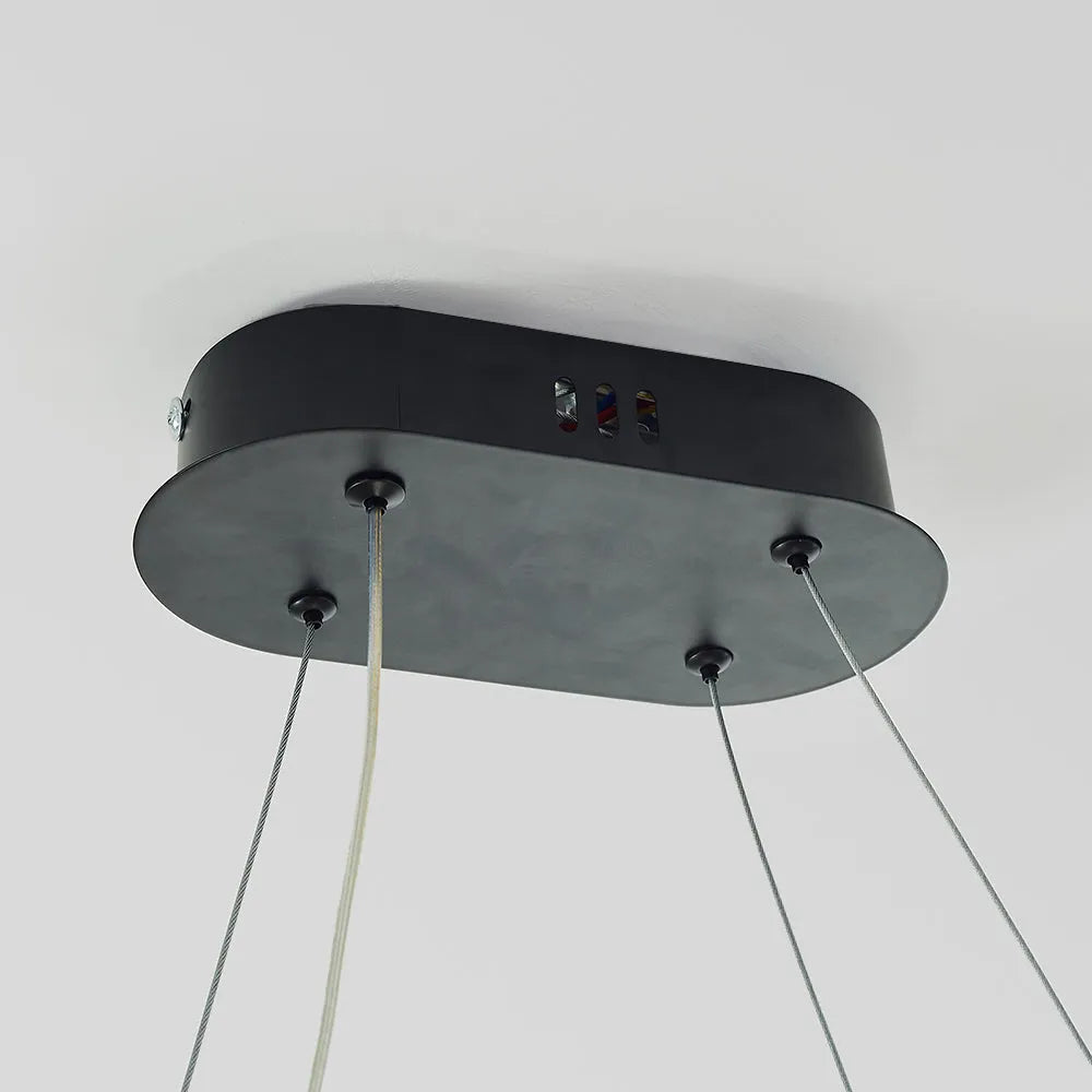 Avenor Minimalistyczna Owalna Lampa Wisząca Wewnętrzna