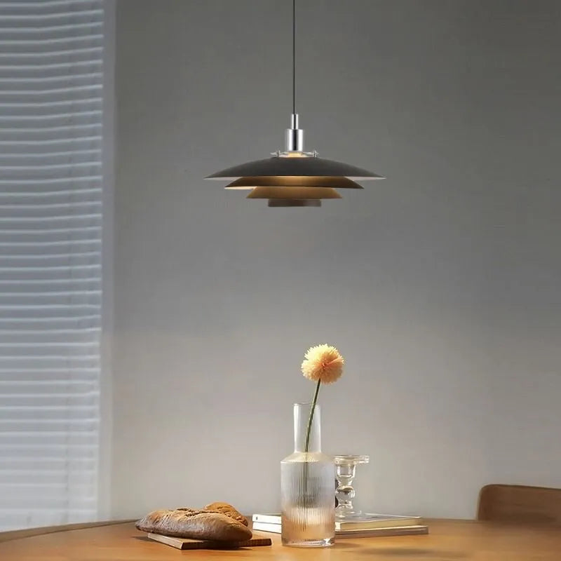 Lampa Wisząca Milora Współczesna Minimalistyczna Frisbee