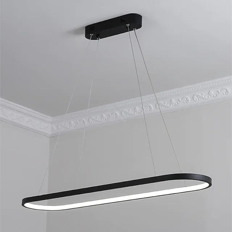 Avenor Minimalistyczna Owalna Lampa Wisząca Wewnętrzna