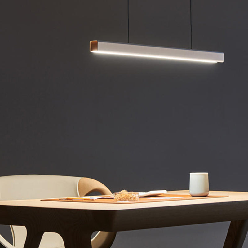 Eron Minimalistyczna Klasyczna Czarno-Biała Liniowa Lampa Wisząca