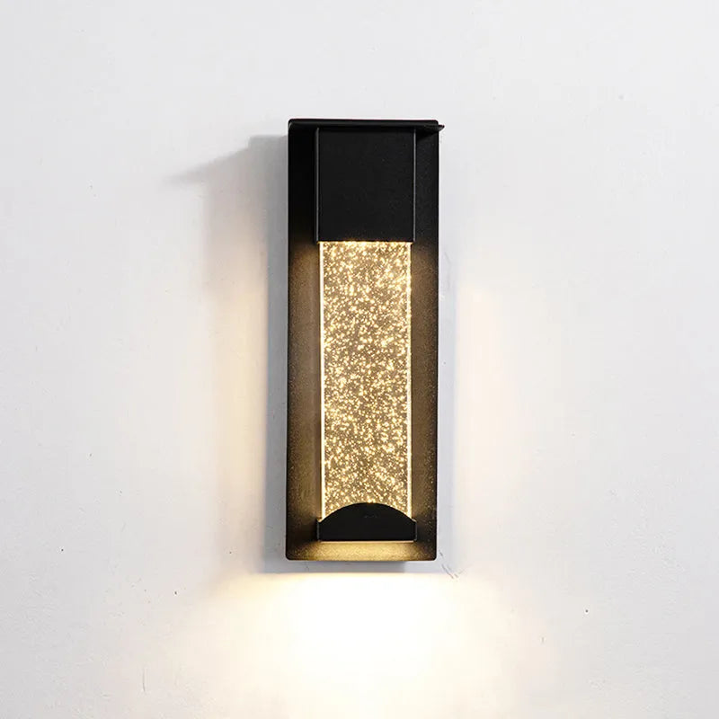 Lampa Ścienna Zewnętrzna Miraq, Światło Stałe/Z Czujnikiem