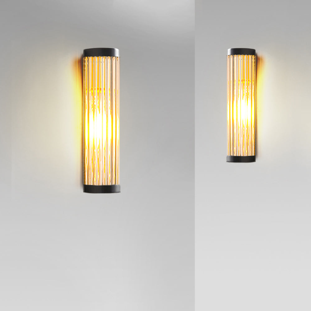 Lampa ścienna Seluno Nowoczesna Półcylindryczna Zewnętrzna Czarna