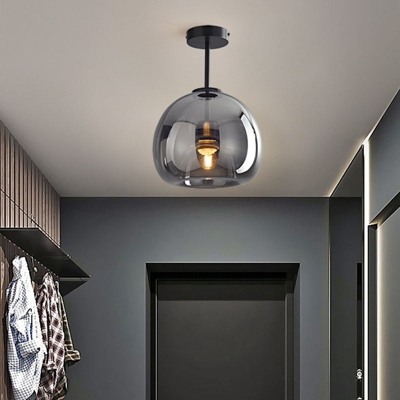 Lampa sufitowa/wisząca Laru Glass Semi-Flush Mount