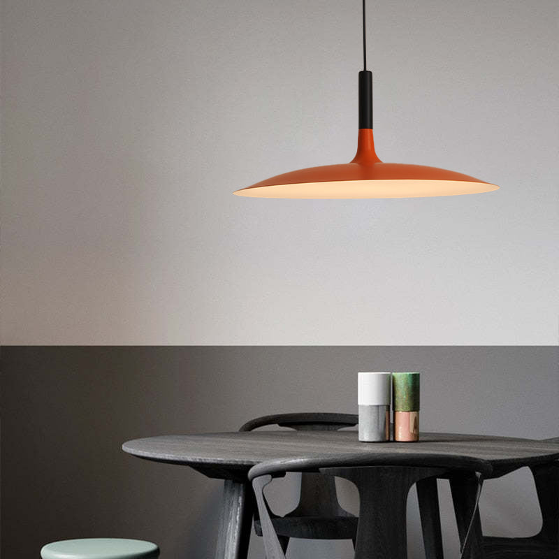Fjorn Lampa Wisząca, Nowoczesny Design w Kształcie Talerza