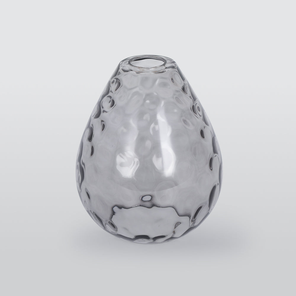 Lampa wisząca Alverin Szklana Drewniana Bursztynowa