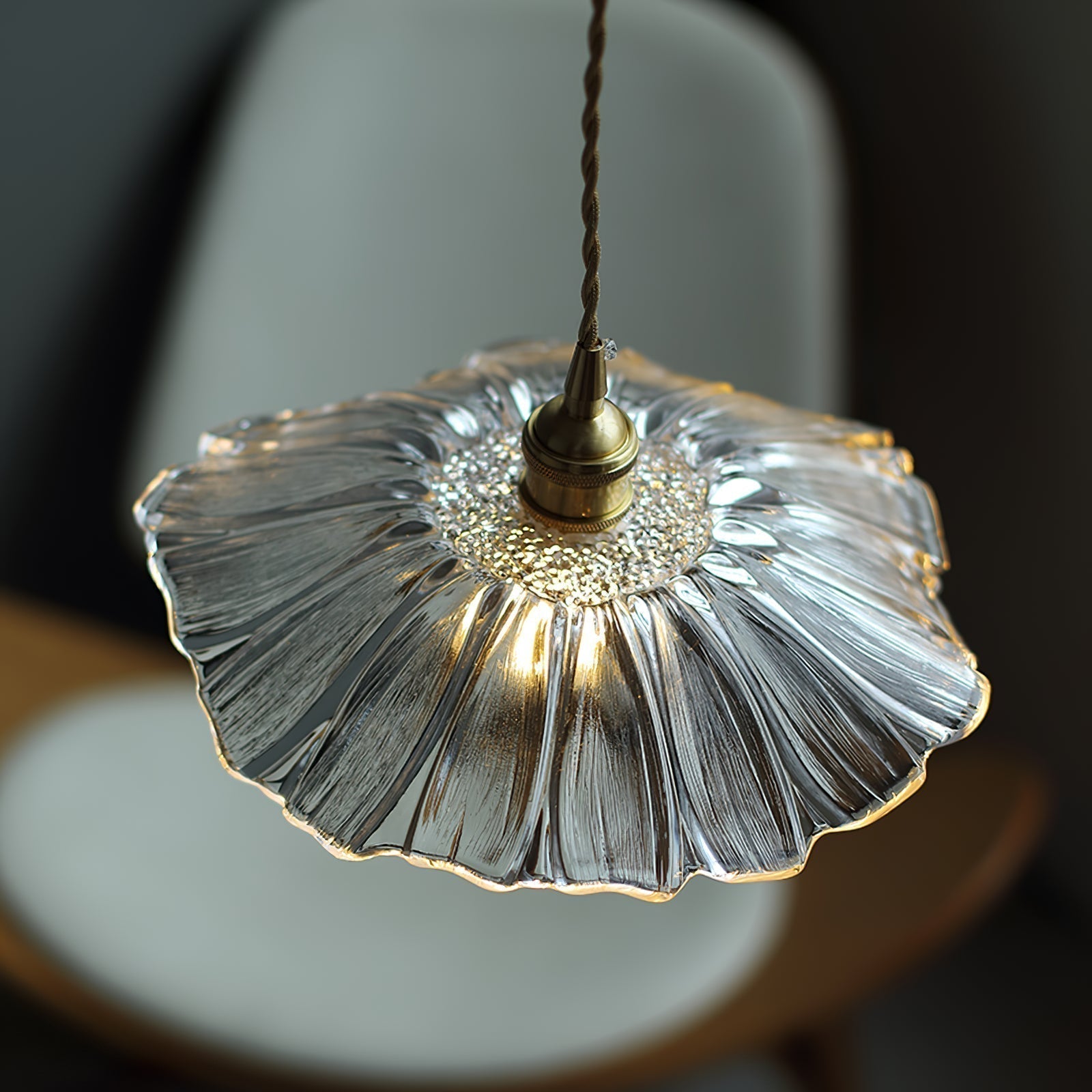 Lampa Sufitowa/Wisząca Lavor Flower ze Szkła