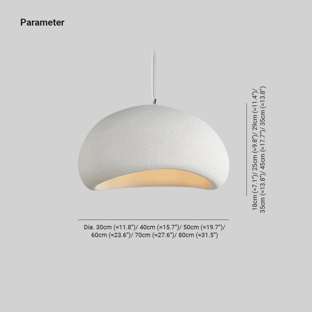 Lampa wisząca Mavelyn Wabi-Sabi Sferyczna Chmura