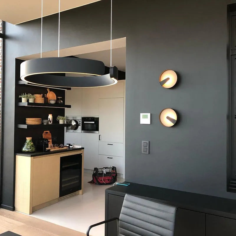Lampa Wisząca Soriel Luksusowy Minimalistyczny Pierścień LED
