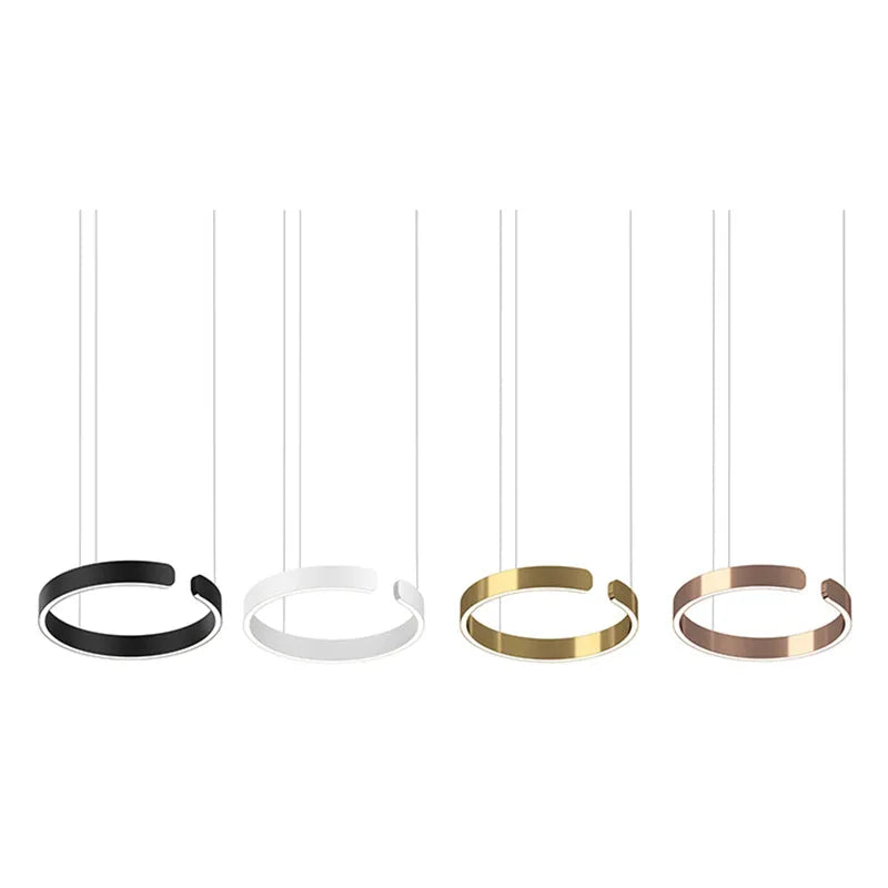 Lampa Wisząca Soriel Luksusowy Minimalistyczny Pierścień LED