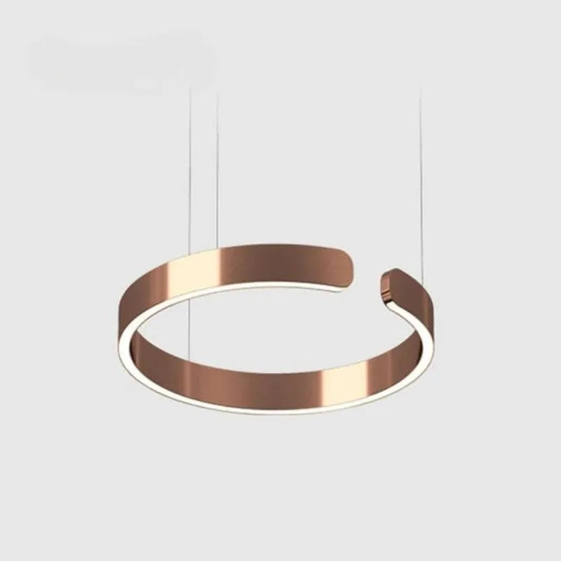 Lampa Wisząca Soriel Luksusowy Minimalistyczny Pierścień LED