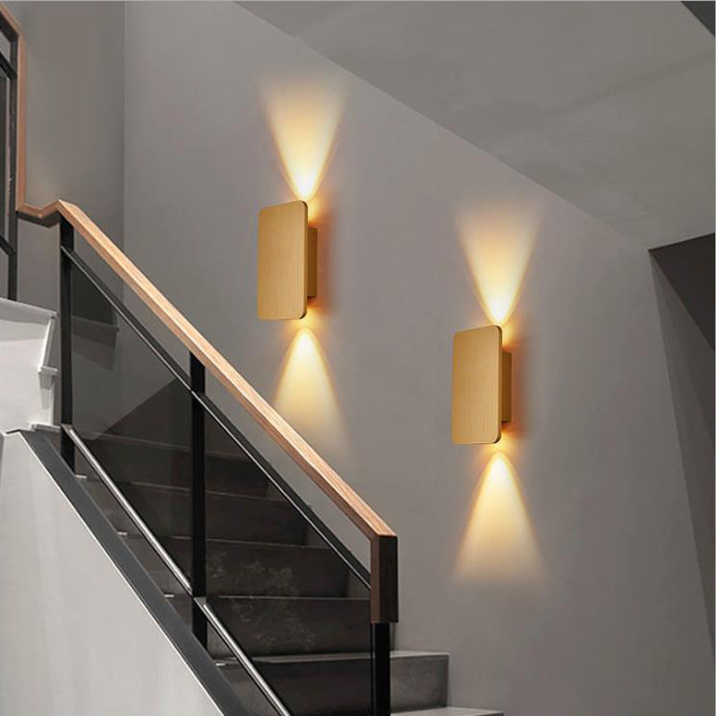 Norelin Lampa Ścienna Minimalistyczna Prostokątna Wewnętrzna