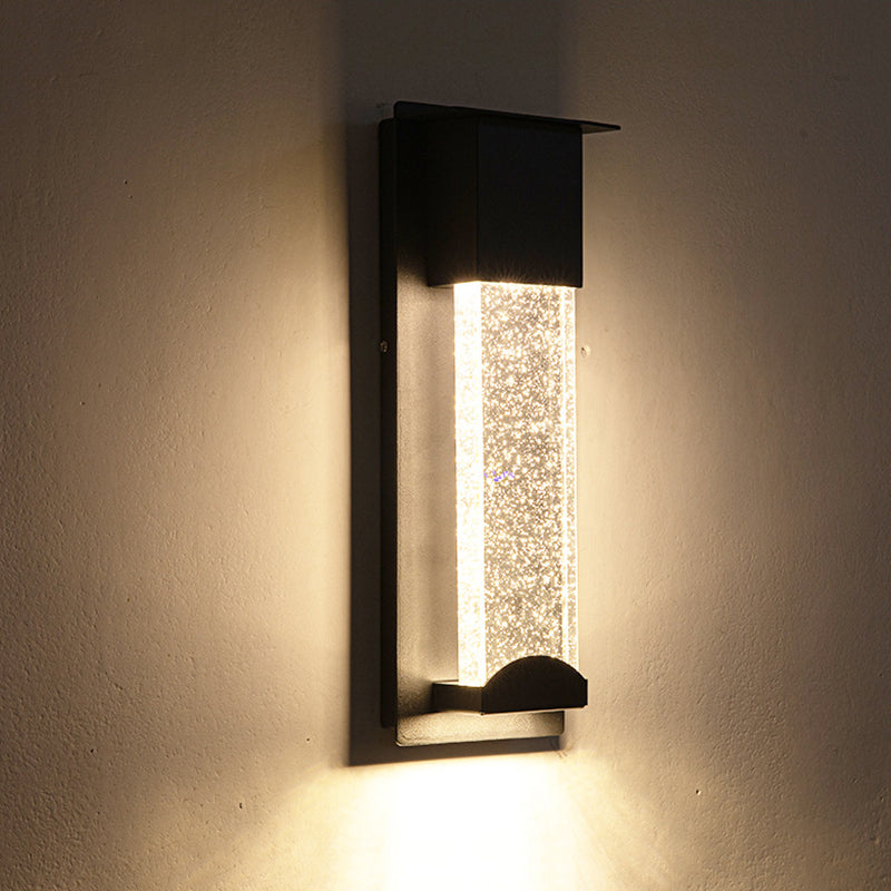 Lampa Ścienna Zewnętrzna Miraq, Światło Stałe/Z Czujnikiem