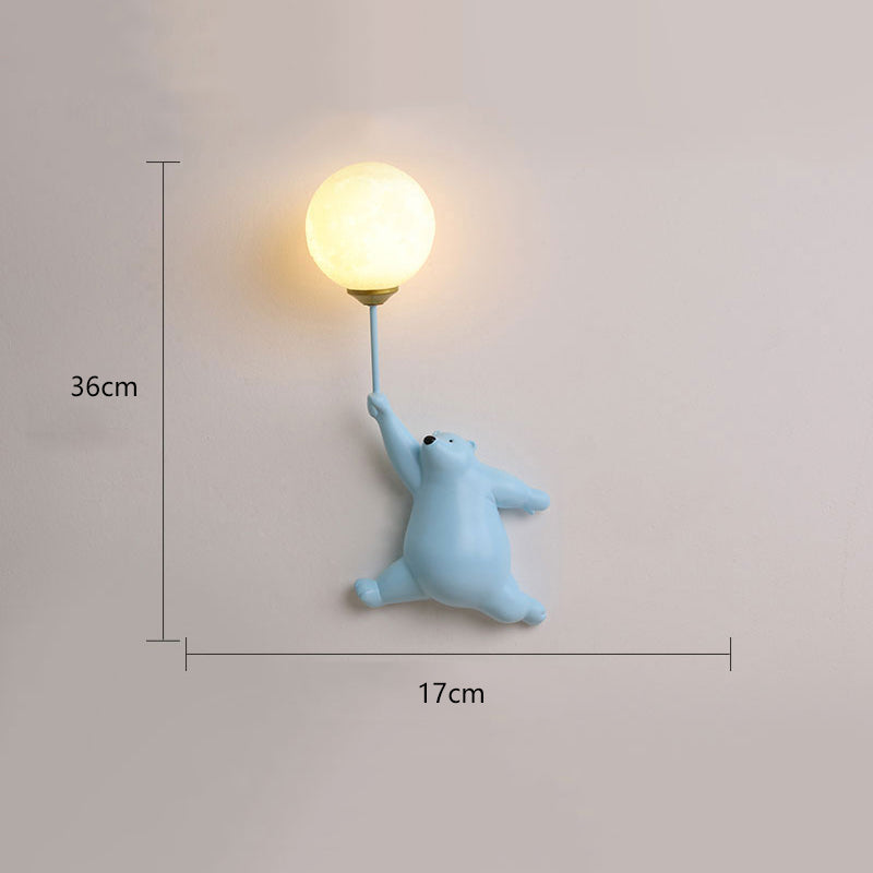 Lampa ścienna Dio Miś Balon