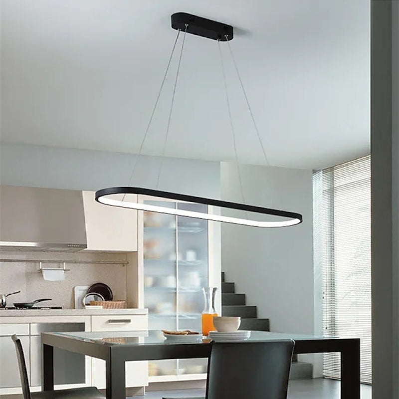 Avenor Minimalistyczna Owalna Lampa Wisząca Wewnętrzna