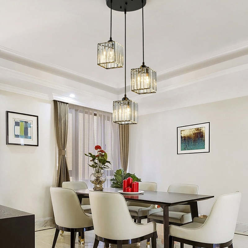 Lampa Wisząca Maruvo Nowoczesna Klastrowa Cylindryczne Szkło