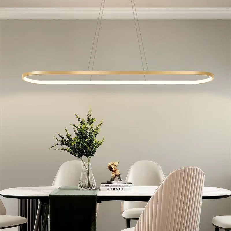 Avenor Minimalistyczna Owalna Lampa Wisząca Wewnętrzna