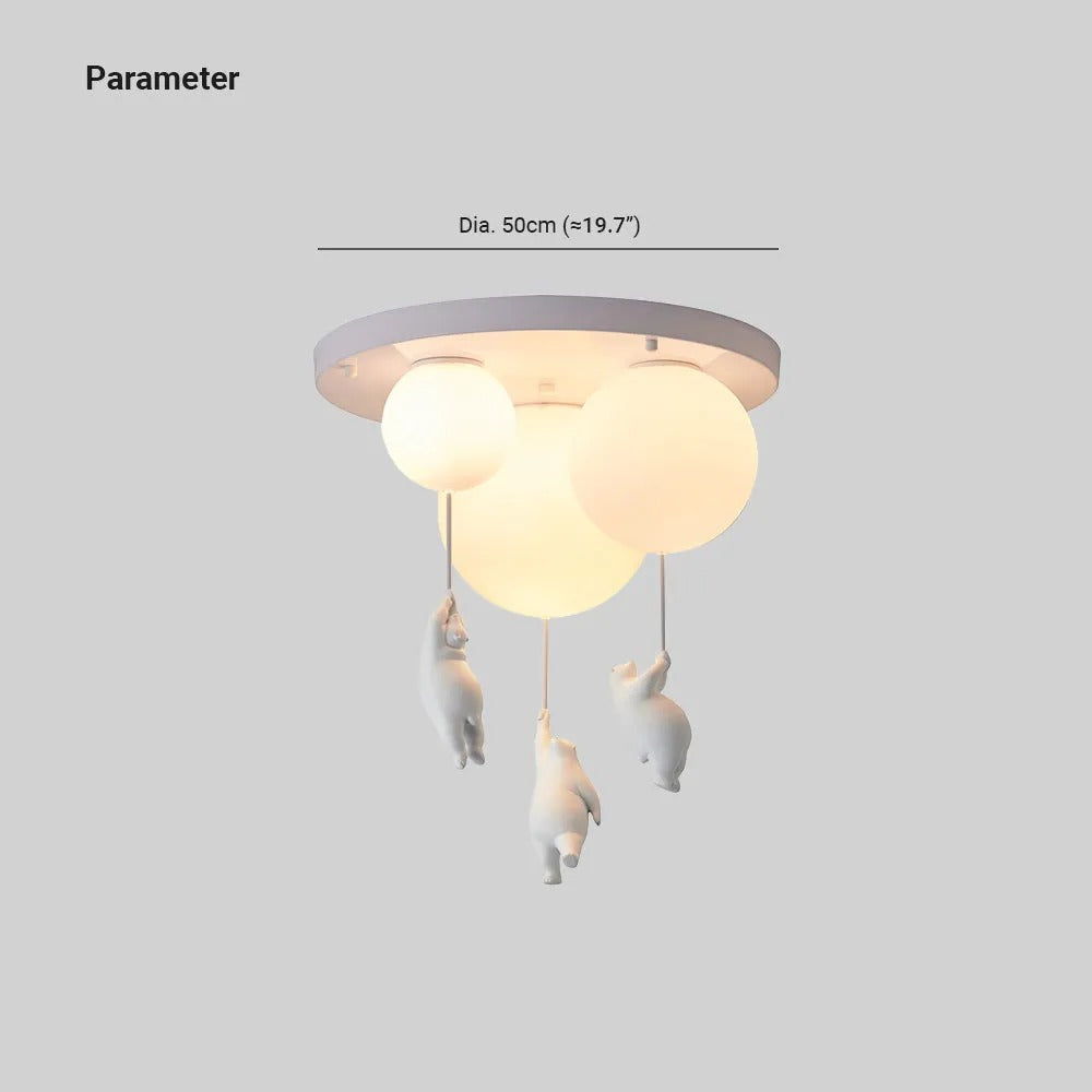 Seron Lampa Sufitowa / Wisząca Niedźwiedź Balon